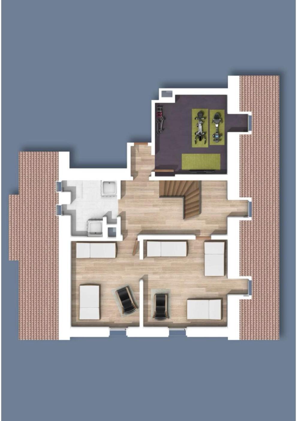 Grosses Ferienhaus Mit Sauna, Grill, Garten, Kaminofen سخوناخ الغرفة الصورة